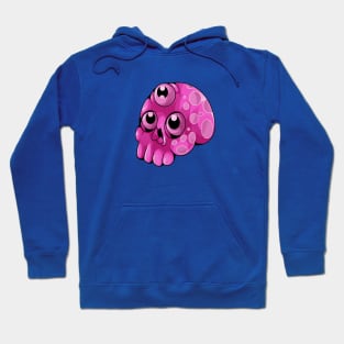 Pink alien skull Hoodie